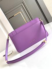 BVLGARI Serpenti Forever Shoulder Bag Purple 22x15x4.5cm - 2