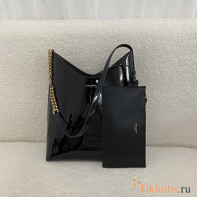 YSL Women's Black Rendez-vous Bag 29x24x3cm - 1