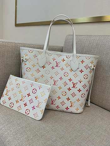 Louis Vuitton LV Neverfull MM Sunrise Aquarelle 31 x 28 x 14 cm