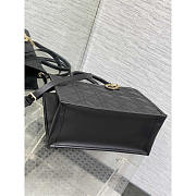 Dior Medium Book Tote Black Macrocannage Calfskin 36.5 x 28 x 17.5 cm - 5