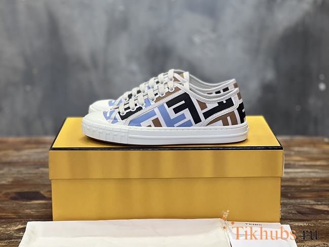 Fendi White Sneakers Domino - 1