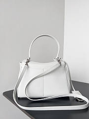 Balenciaga Rodeo Small Handbag White Smooth 27x8x21cm - 5