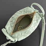 Bottega Veneta Small Avenue Loop Green Crossbody Bag 19x12x9cm - 2