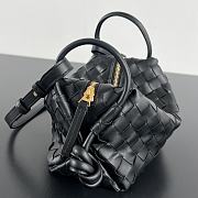 Bottega Veneta Small Avenue Loop Black Crossbody Bag 19x12x9cm - 3