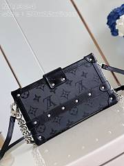 Louis Vuitton LV Petite Malle Black 20 x 12.5 x 6 cm - 2