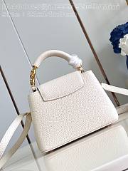 Louis Vuitton LV Mini Capucines White 21x14x8cm - 6