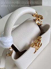 Louis Vuitton LV Mini Capucines White 21x14x8cm - 4