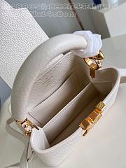 Louis Vuitton LV Mini Capucines White 21x14x8cm - 2