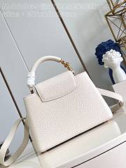 Louis Vuitton LV Capucines White BB 27x18x9cm - 6