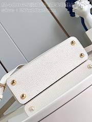 Louis Vuitton LV Capucines White BB 27x18x9cm - 2