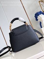 Louis Vuitton LV Mini Capucines Black 21x14x8cm - 4