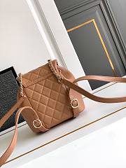 Chanel Backpack Caramel 18x18x12cm - 4