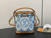 Louis Vuitton LV Nano Noé Blue 13 x 16 x 10 cm - 4