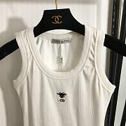 Dior White Tank Top - 2