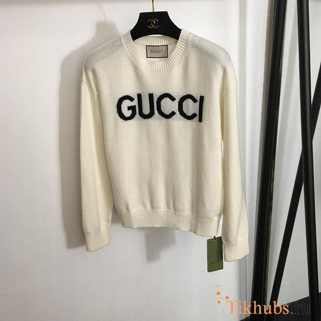 Gucci White Sweater - 1