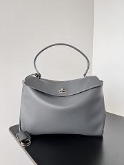 Balenciaga Rodeo Medium Handbag Grey Smooth 34x11x24cm - 1