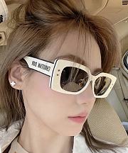 Dior White Glasses - 3