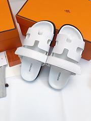 Hermes Chypre Sandal White 02 - 3