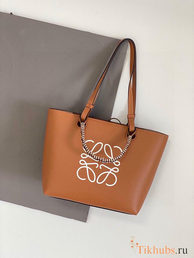 Loewe Anagram Tote Bag Brown 30cm - 1