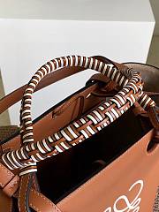 Loewe Anagram Tote Bag Brown 30cm - 4