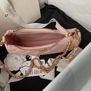 Chanel 24P Hobo Bag Pink 20x13x4.5cm - 5