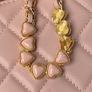 Chanel 24P Hobo Bag Pink 20x13x4.5cm - 2
