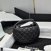 Chanel Black Pouch Bag 18x17x8cm - 6