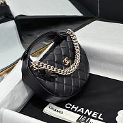 Chanel Black Pouch Bag 18x17x8cm - 3