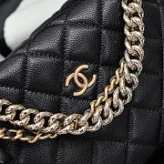 Chanel Black Pouch Bag 18x17x8cm - 2