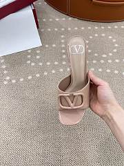 Valentino Garavani VLogo Signature Sandals Nude 8cm - 2