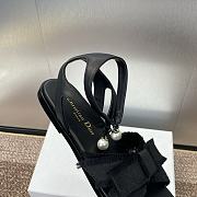 Dior Adiorable Sandal Black Calfskin - 5