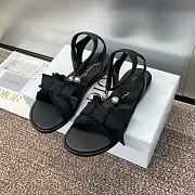 Dior Adiorable Sandal Black Calfskin - 2