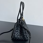 Bottega Veneta Andiamo Parachute Tote Black 21x17x16.5cm - 6