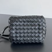 Bottega Veneta Andiamo Parachute Tote Black 21x17x16.5cm - 5