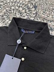 Louis Vuitton LV Polo Shirt Black - 3