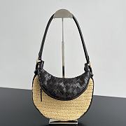 Bottega Veneta Small Gemelli Natural Black 24.5x19x7cm - 1