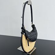 Bottega Veneta Small Gemelli Natural Black 24.5x19x7cm - 6