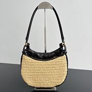 Bottega Veneta Small Gemelli Natural Black 24.5x19x7cm - 4