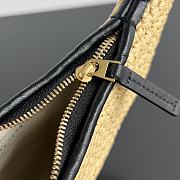 Bottega Veneta Small Gemelli Natural Black 24.5x19x7cm - 3