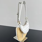 Bottega Veneta Small Gemelli Natural White 24.5x19x7cm - 6