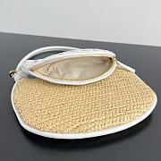 Bottega Veneta Small Gemelli Natural White 24.5x19x7cm - 5