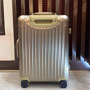 Rimowa Classic Cabin Suitcase Aluminum Silver 65x45x25cm - 3