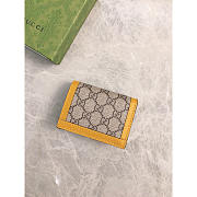 Gucci Teddy Bear Wallet Yellow 11x8x2.5cm - 2