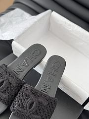 Chanel Black Slides 18 - 4