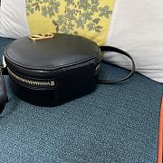 Valentino Vlogo Signature Calfskin Mini Bag Black 16x15x6.5cm - 5