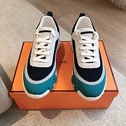 Hermes Bouncing Sneaker Multicolore Marine - 4