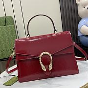 Gucci Dionysus Medium Top Handle Bag Red 29x20x10.5cm - 1