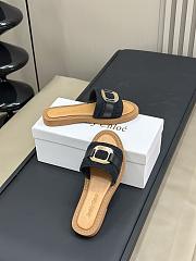 Chloe Black Slides - 4