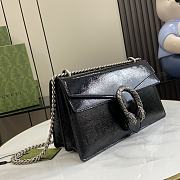 Gucci Dionysus Small Shoulder Bag Black 28x16x10.5cm - 6