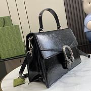 Gucci Dionysus Medium Top Handle Bag Black 29x20x10.5cm - 4